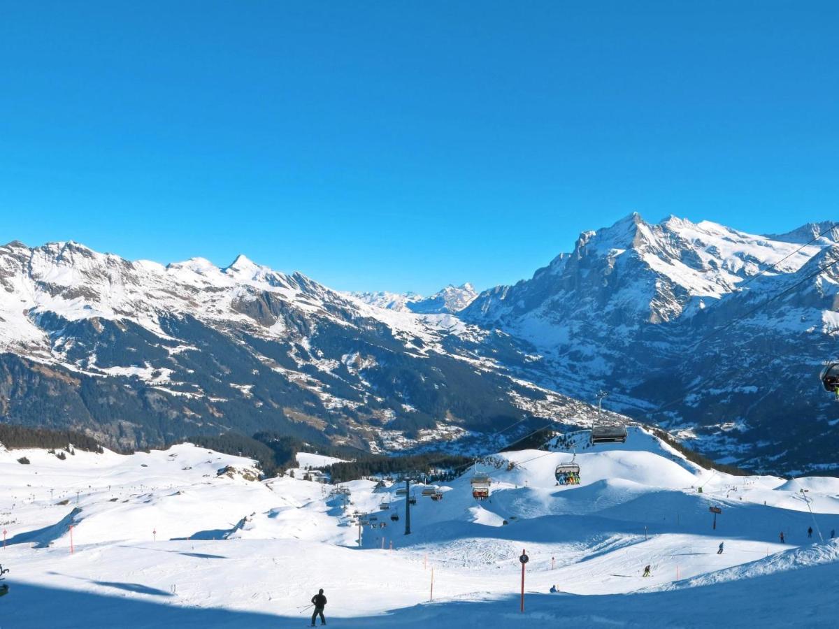 Apartment Chalet Abendrot Apartments-5 By Interhome Grindelwald Bagian luar foto