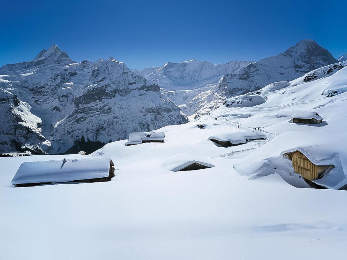 Apartment Chalet Abendrot Apartments-5 By Interhome Grindelwald Bagian luar foto